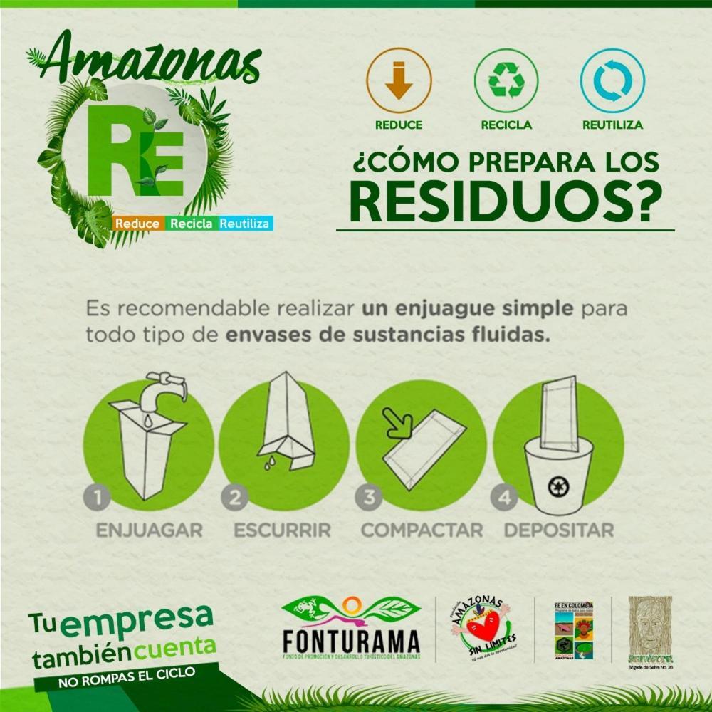 Eco Hotel El Refugio Boutique Leticia Exteriör bild